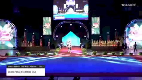 South Pasco Predators Blue [2020 Show Cheer 1 - Tiny Mite - Medium Day 1] 2020 Pop Warner National Cheer & Dance Championship