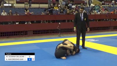 MONICA SUSANA SALAZAR SERNA vs ANA MAYORDOMO GARCIA 2023 Pan IBJJF Jiu-Jitsu No-Gi Championship