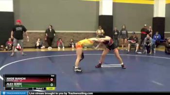 110 lbs Round 3 (12 Team) - Angie Bianchi, Badger Girls vs Alex Sebek, Chasing Titles