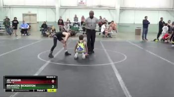 76 lbs Round 6 (8 Team) - Brandon Bickerton, Ohio Rampage vs JD Vassar, Edge