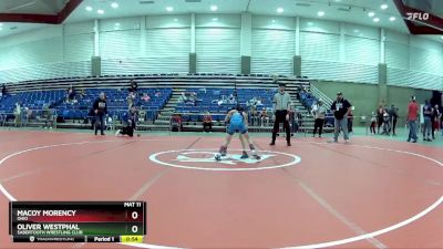 70 lbs Cons. Semi - Macoy Morency, Ohio vs Oliver Westphal, Sabertooth Wrestling Club