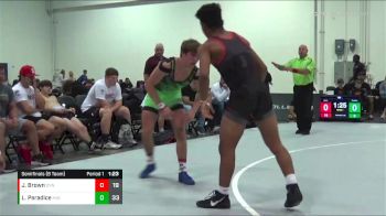 132 lbs Semifinals (8 Team) - Joel Brown, Dynasty vs Logan Paradice, Minion Legends