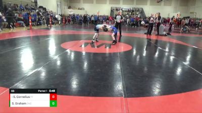 66 lbs Cons. Round 3 - Stanley Cornelius, Foley Falcons vs Sam Graham, Zimmerman Wrestling Club