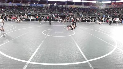 107.8 lbs Semifinal - McKenna Wilson, Team Oklahoma vs Mara Vanderpool, Nebraska Wrestling Academy