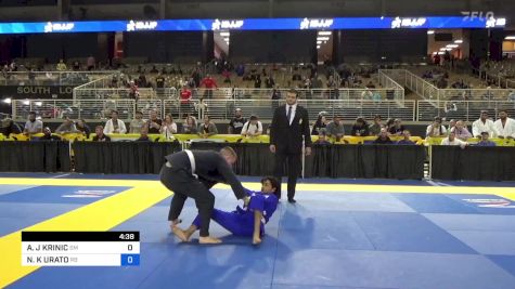 ADAM J KRINIC vs NICHOLAS K URATO 2024 Pan Jiu Jitsu IBJJF Championship