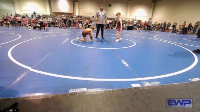 70 lbs Rr Rnd 4 - Lucas White, Fort Polk Wrestling Club vs Chloe Green, HURRICANE WRESTLING ACADEMY