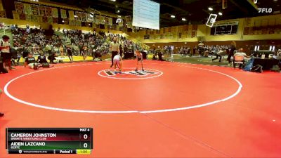 67 lbs Semifinal - Cameron Johnston, Granite Wrestling Club vs Aiden Lazcano, OCRTC