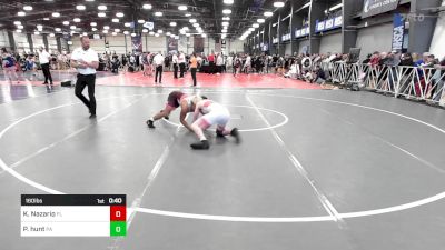 160 lbs Consi Of 8 #1 - Kalias Nazario, FL vs Paxton Hunt, PA