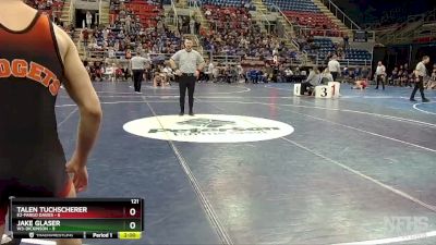 121 lbs Quarterfinal - Cole Sauvageau, E2-Fargo Davies vs Wyatt Turner, W3-Dickinson