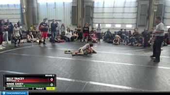 60 lbs Round 2 - Wade Davey, Vougar`s Honors vs Billy Tracey, Warhawks