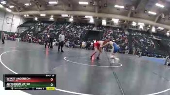 220 lbs Round 4 (16 Team) - Wyatt Anderson, Amherst vs Jefferson Otter, Norton Community