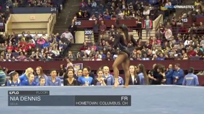 Nia Dennis - Floor, UCLA - Metroplex Challenge (NCAA)