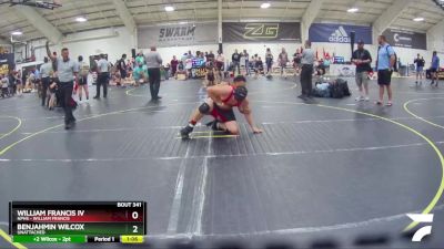 200/HWT Round 3 - Benjahmin Wilcox, Unattached vs William Francis Iv, NPHS - William Francis