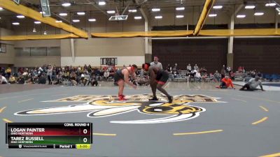 285 lbs Cons. Round 4 - Tarez Russell, Ohio Northern vs Logan Painter, Ohio Northern