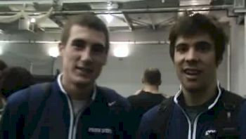 Owen Dawson and Ryan Foster PSU both 1:47 2010 Husky Classic