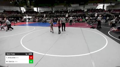 73 lbs Semifinal - Travis Arbuckle, Brighton WC vs Mateo Garcia, Lockjaw WC