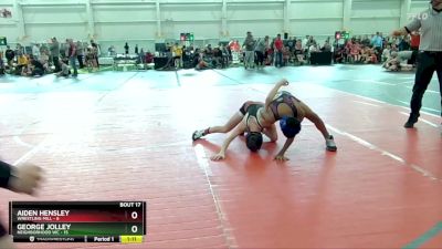 88 lbs Round 4 (10 Team) - George Jolley, Neighborhood WC vs Aiden Hensley, Wrestling Mill