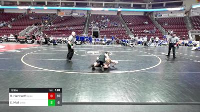 121 lbs Round Of 16 - Brayden Hartranft, Berks Catholic vs Easton Mull, Chestnut Ridge