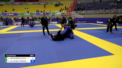 JEFFERSON PINHEIRO DE SOUZA vs LUCAS OLIVEIRA FERRONATTO 2024 Brasileiro Jiu-Jitsu IBJJF