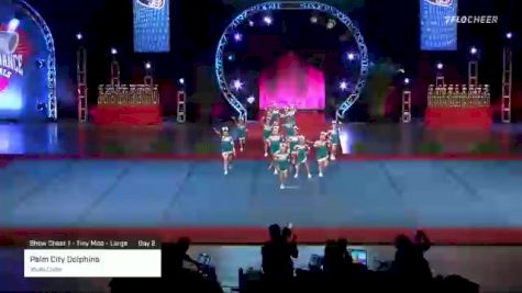 Palm City Dolphins - Youth Cheer [2021 Show Cheer 1 - Tiny Mite - Large Day 2] 2021 Pop Warner National Cheer & Dance Championship