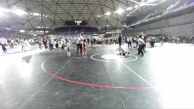 49 lbs Cons. Round 5 - Radek Crook-Hutsler, White River Hornets Wrestling Club vs Emmett Fletcher, Steelclaw Wrestling Club