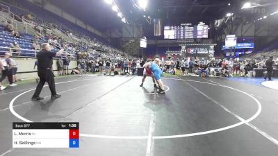 285 lbs Rnd Of 64 - Landon Morris, Michigan vs Hayden Skillings, Minnesota