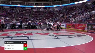 215 lbs Quarterfinal - Dayne Miller, Cumberland Valley vs Jake Conroy, Ringgold