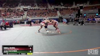 D4-175 lbs 1st Place Match - Isreal Ibarra, Santa Cruz Valley Union Hs vs Kash Macumber, Willcox