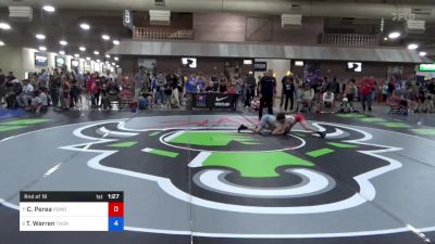 38 kg Rnd Of 16 - Charlie Perea, Pomona Elite (PWCC) vs Trenton Warren, Thorobred Wrestling Club