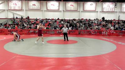 195 lbs Quarterfinal - Luke Hartshorn, Monument Mountain vs Michael Toppan, Gloucester