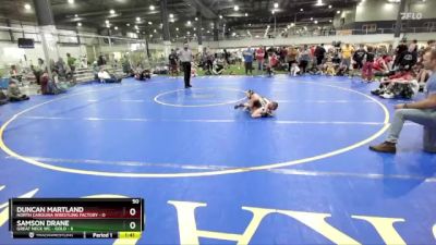 50 lbs Finals (2 Team) - Samson Drane, GREAT NECK WC - GOLD vs Duncan Martland, NORTH CAROLINA WRESTLING FACTORY