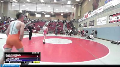 136 lbs Round 1 - Oakley Maddox, Brothers Of Steel vs Ian Zawadzki, All In Wrestling Academy