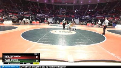 2A 160 lbs Cons. Round 1 - Tyler Easter, Champaign (Centennial) vs Jack Castaneda, Oak Forest