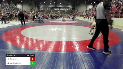 115 lbs Round Of 16 - Aiden West, Five Star Savannah Wrestling vs Brooks DeRijke, Georgia