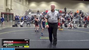 49 lbs Round 3 (4 Team) - Peyton Roy, Dundee Blue vs Nolan Bergmooser, Brighton Orange