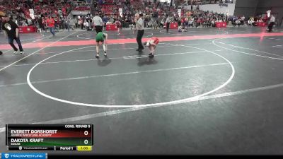 94 lbs Cons. Round 5 - Dakota Kraft, Edgar vs Everett Dorshorst, Askren Wrestling Academy