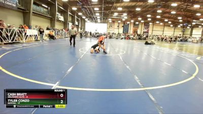 88 lbs Rd# 4- 2:00pm Friday Final Pool - Tyler Conzo, Gotcha vs Cash Bratt, Oklahoma Elite