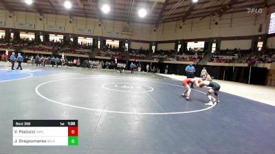 126 lbs Round Of 16 - Vincent Paolucci, Archbishop Spaulding vs Jack Dragoumanos, Belmont Hill