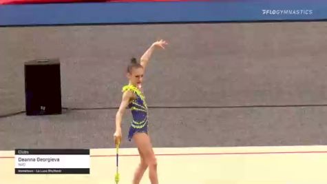 Deanna Georgieva - Ribbon, NVG - 2021 USA Gymnastics Championships