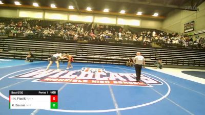 Quarterfinal - Noah Fieeiki, American Fork vs Kaden Bennie, Layton