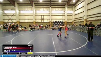 130 lbs Round 1 (6 Team) - Makenzee Neal, Montana vs Saoirse Cook, Alaska