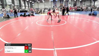 285 lbs Rr Rnd 1 - William Hotaling, Journeymen Wrestling Club vs Logan Cash, Team Shutt Wrestling Prep