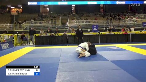 ERIC BUNKER OSTLUND vs BRADLEY FRANCIS FROST 2024 Pan Jiu Jitsu IBJJF Championship