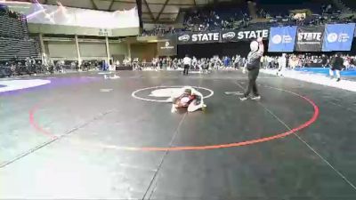 110 lbs Champ. Round 2 - Wyatt Paull, Steelclaw Wrestling Club vs Conner Henry, Enumclaw Yellow Jackets Wrestling Club