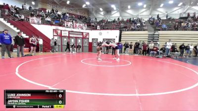 138 lbs Cons. Round 3 - Luke Johnson, Chesterton vs Jaydin Fisher, Franklin Central