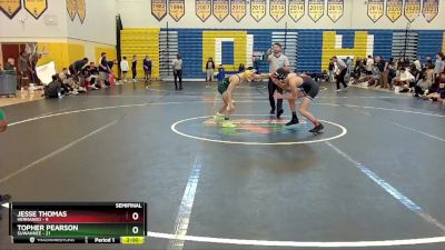 113 lbs Semifinals (8 Team) - Topher Pearson, Suwannee vs Jesse Thomas, Hernando