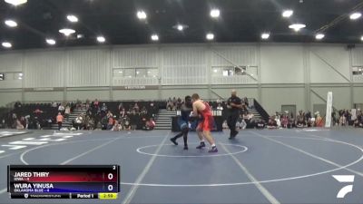 220 lbs Round 1 (8 Team) - Jared Thiry, Iowa vs Wura Yinusa, Oklahoma Blue