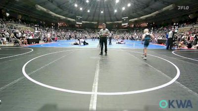 61 lbs Semifinal - Mason Londo, Keystone Wrestling Club vs Kingston Reed, Pin-King All Stars