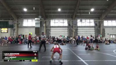 80 lbs Round 4 (6 Team) - Jace Wright, Rampage vs Luca Seramone, Terps Xtreme