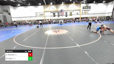 125D lbs Rr Rnd 3 - Damian Moreno, Asu vs Max Elton, Buffalo